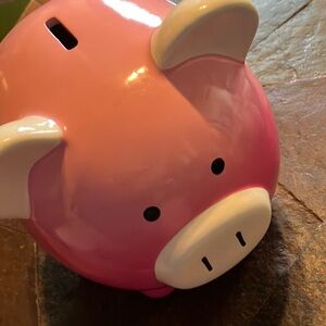 Pink Piggy Bank Large‎